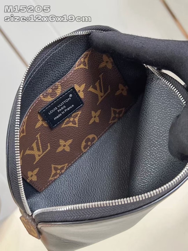 Louis Vuitton Cosmetic Pouch PM M15205 black