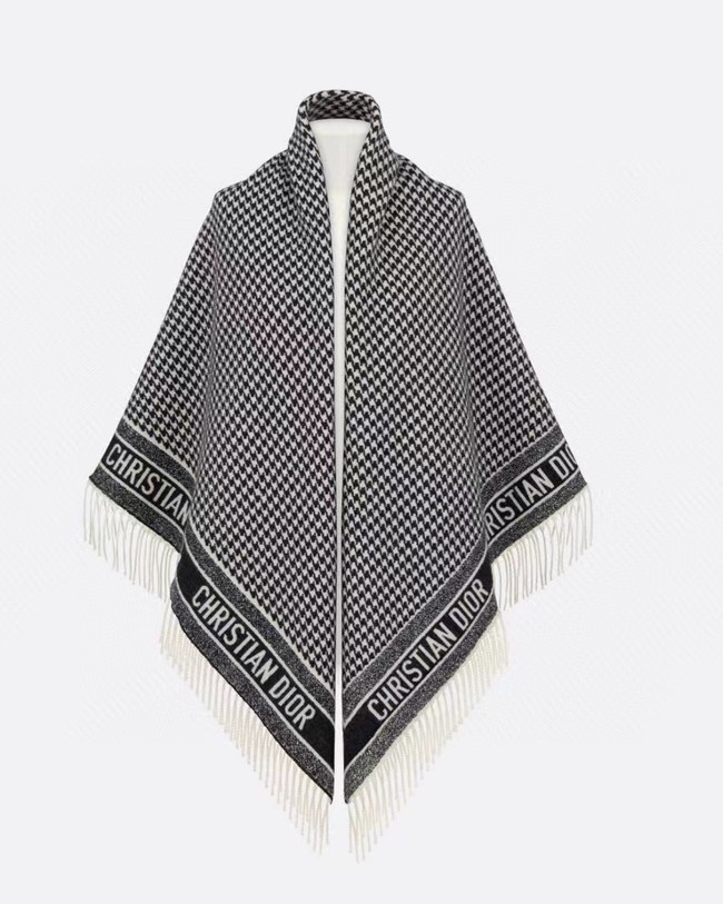 Dior Oblique Poncho Cashmere 21DOB10