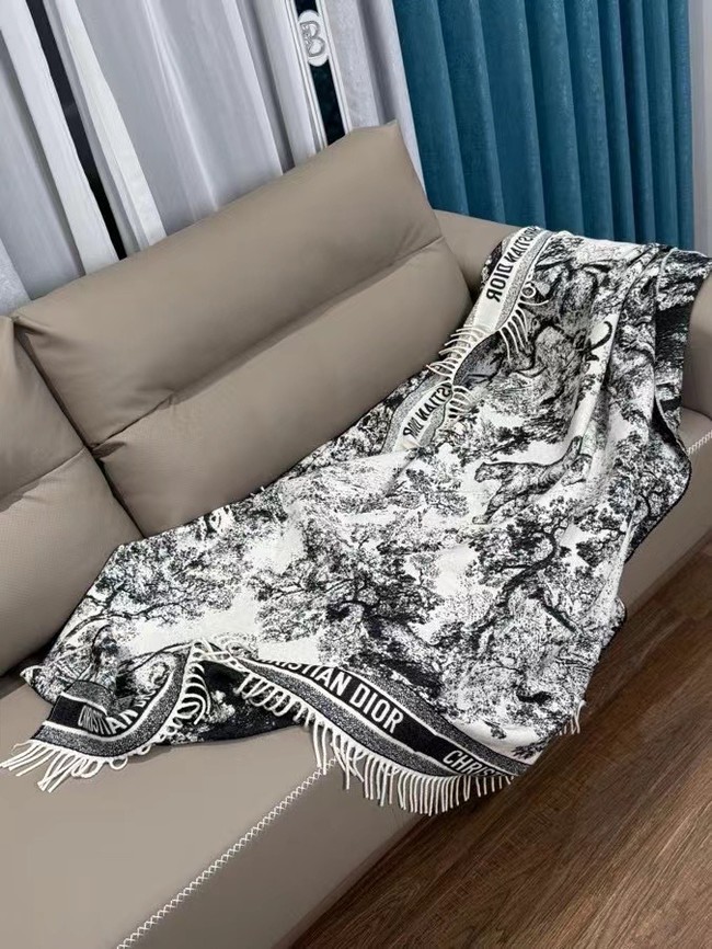 Dior Oblique Poncho Cashmere  21DOB3