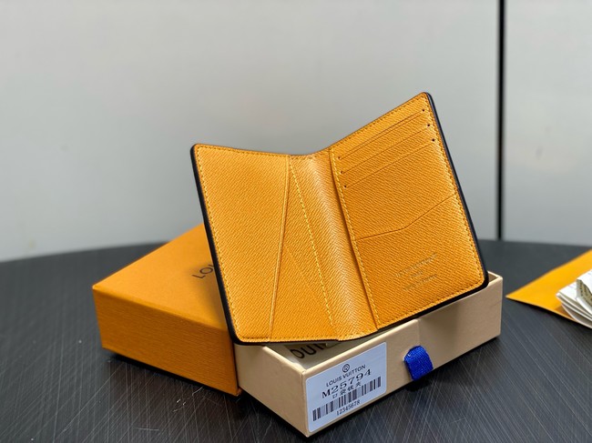Louis Vuitton Pocket Organizer M25794 blue