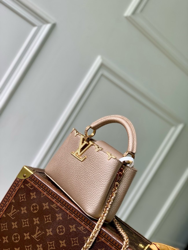 Louis Vuitton Capucines Mini M25497 pink gold