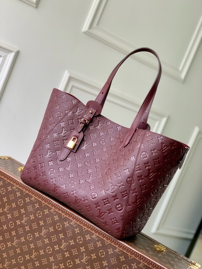 Louis Vuitton NEW All In One MM M25888 Rouge Concerto