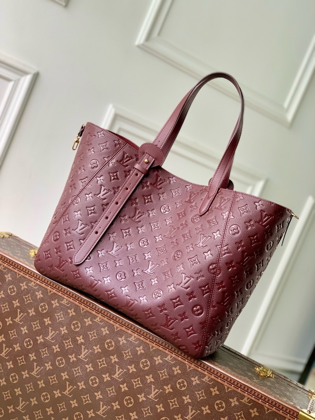 Louis Vuitton NEW All In One MM M25888 Rouge Concerto
