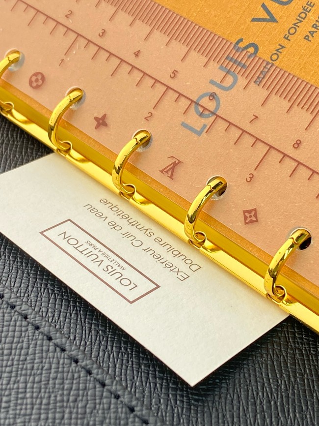 Louis Vuitton Small Ring Agenda Cover CUSTOMIZABLE R20005-12