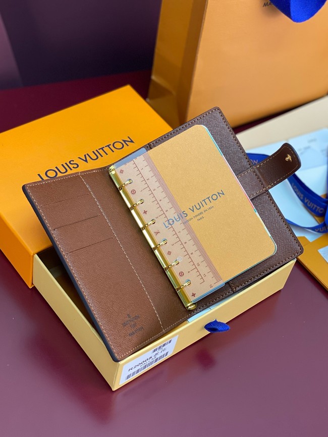 Louis Vuitton Small Ring Agenda Cover CUSTOMIZABLE R20005-13