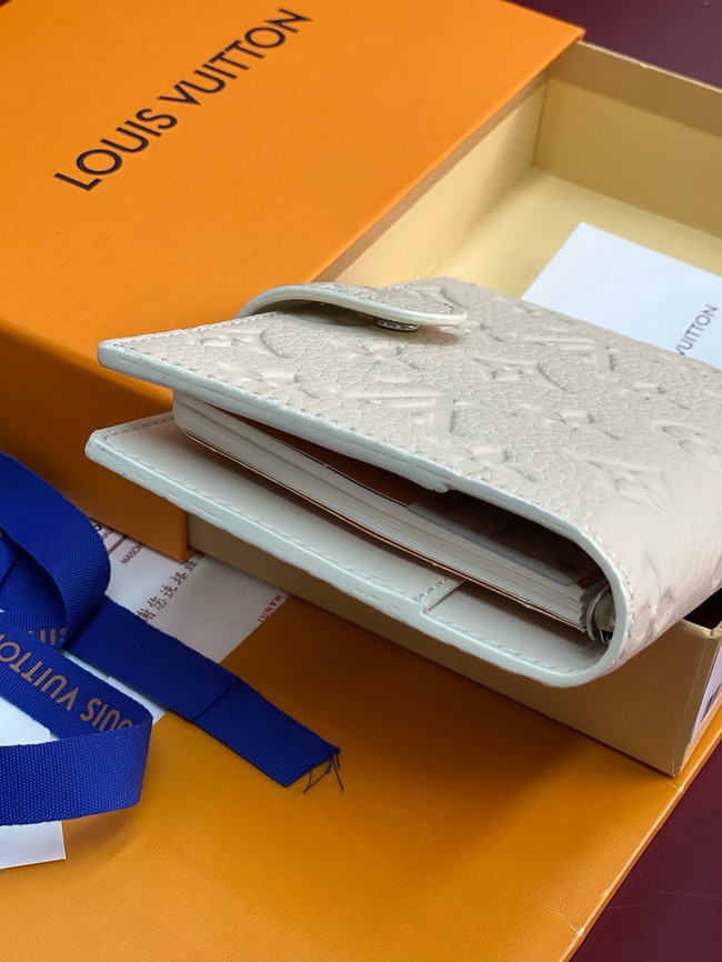 Louis Vuitton Small Ring Agenda Cover CUSTOMIZABLE R20005-2