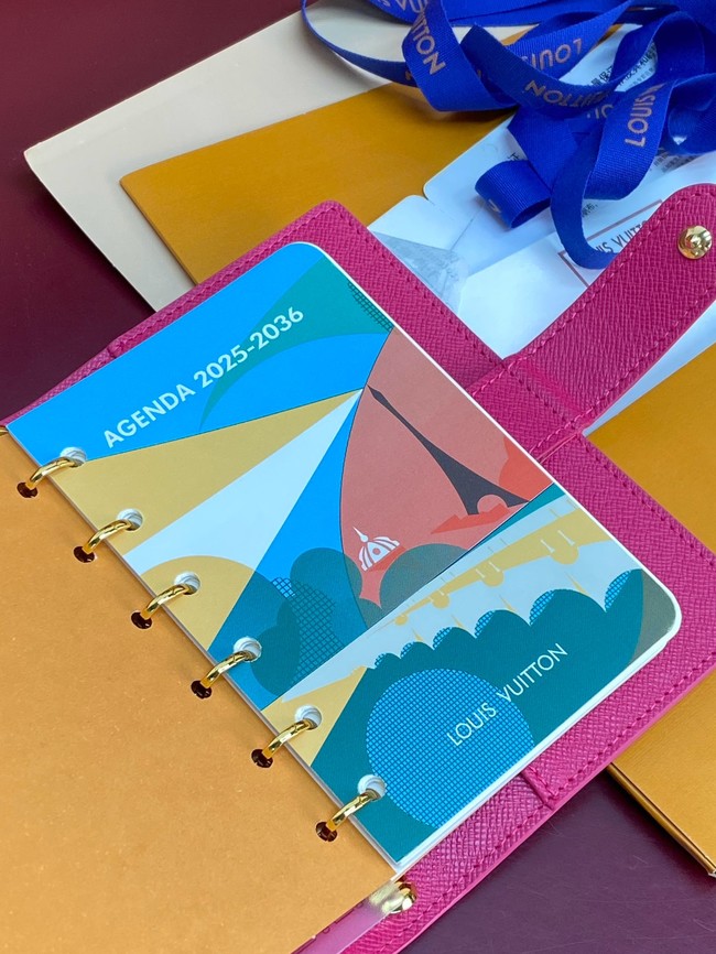 Louis Vuitton Small Ring Agenda Cover CUSTOMIZABLE R20005-6