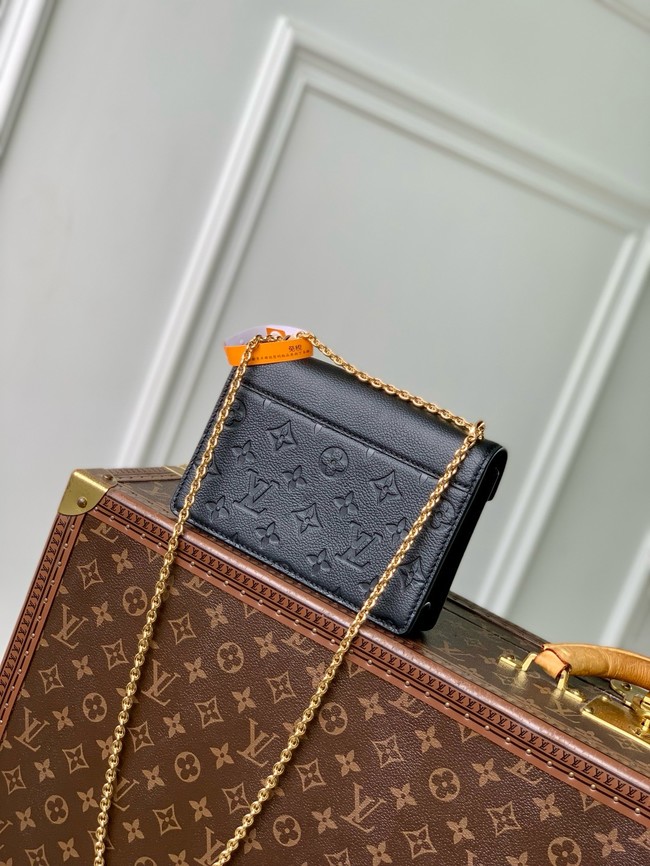 Louis Vuitton Wallet On Chain Rosy M25814 BLACK