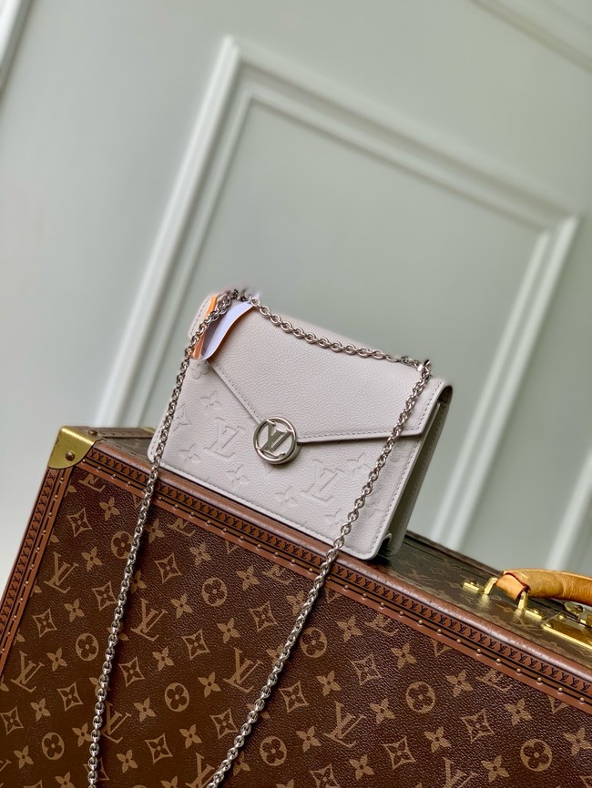 Louis Vuitton Wallet On Chain Rosy M25814 GRAY