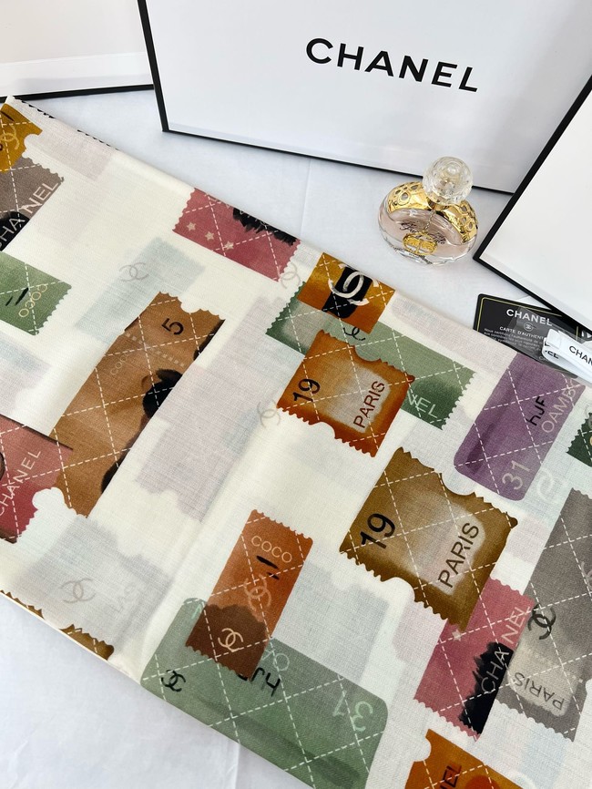 Chanel Shawl Cashmere and Silk 06395