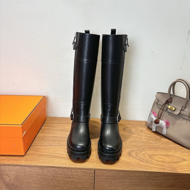 Hermes Calfskin High Boot 45108-2