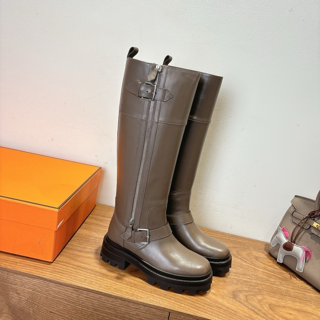 Hermes Calfskin High Boot 45108-3