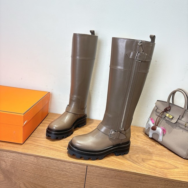 Hermes Calfskin High Boot 45108-3