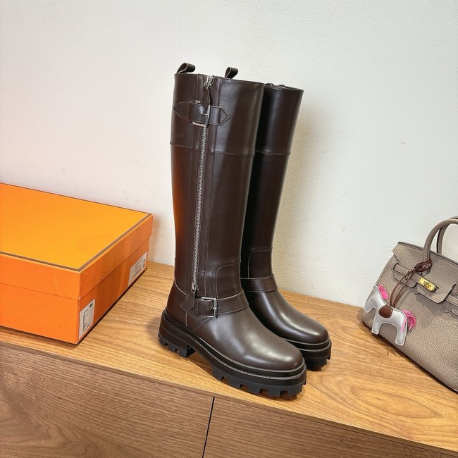 Hermes Calfskin High Boot 45108-4