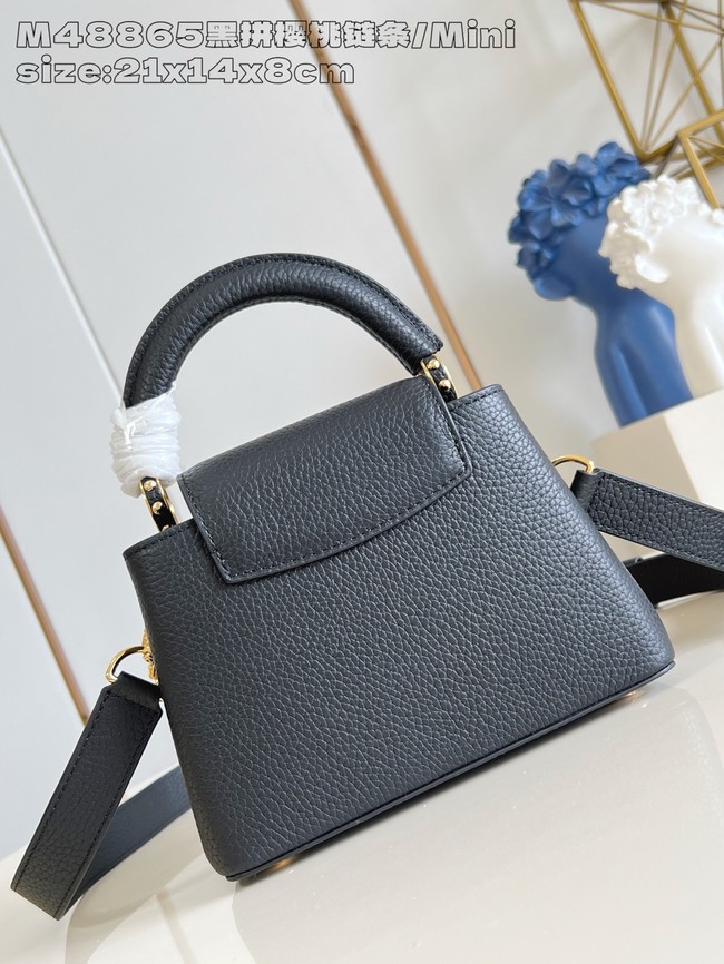 Louis Vuitton Capucines Mini M25406 BLACK