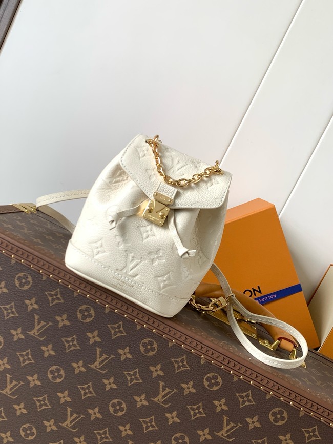 Louis Vuitton Nano Noe Backpack M13656 white