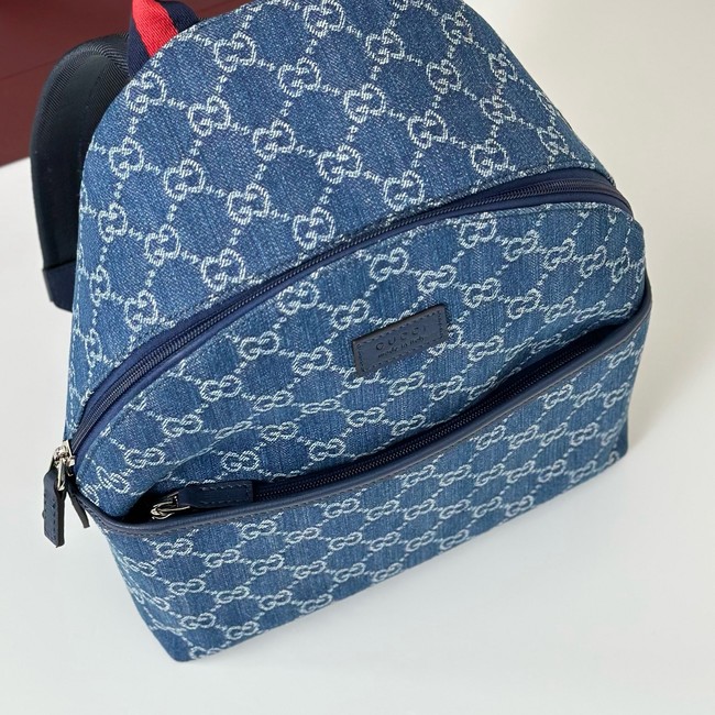 Gucci Childrens GG backpack 782708 blue
