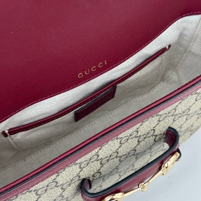 Gucci Go small shoulder bag 815205 red