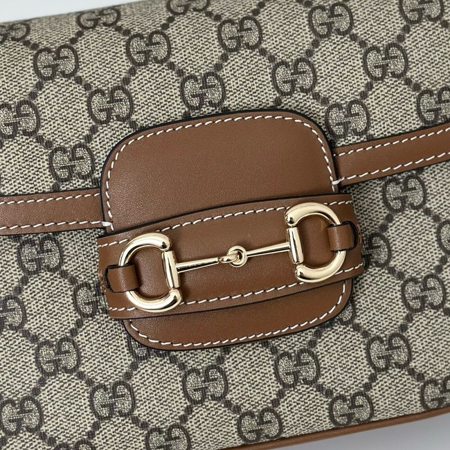 Gucci small shoulder bag 815205 brown