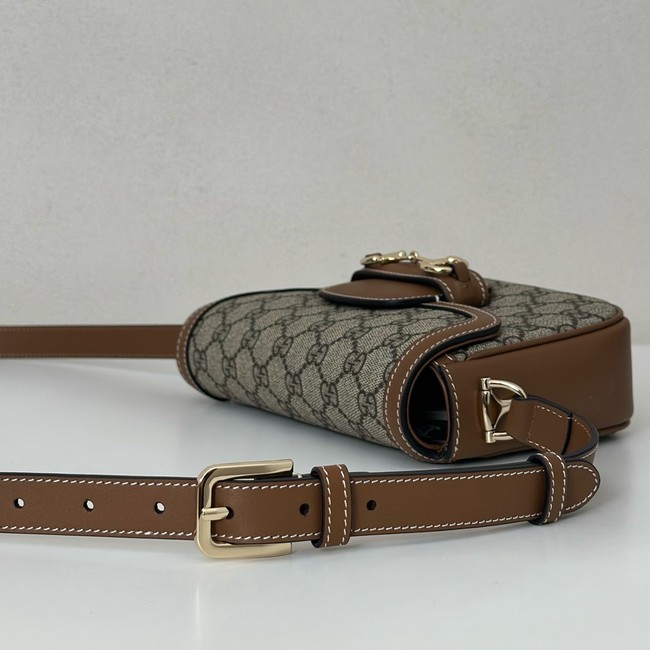Gucci small shoulder bag 815205 brown