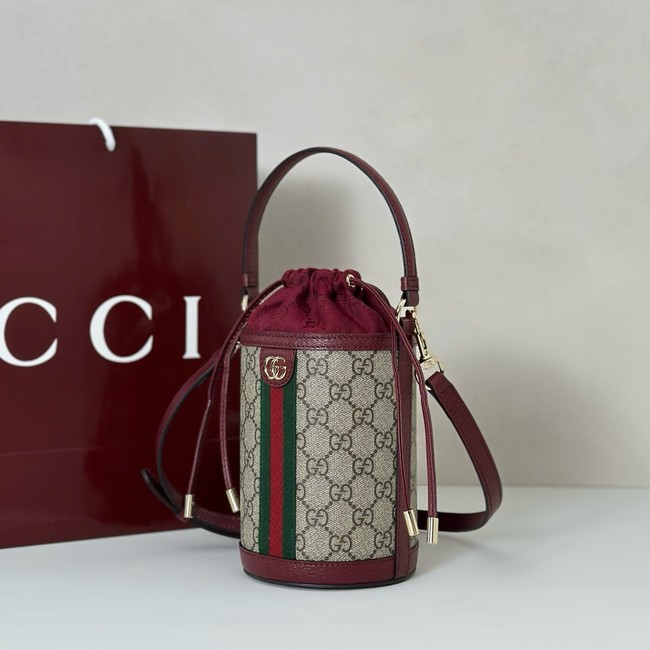 Gucci Ophidia mini bucket bag 838462 red