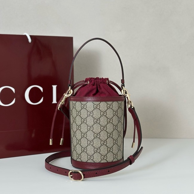 Gucci Ophidia mini bucket bag 838462 red