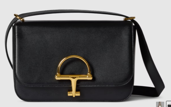 Gucci Siena small shoulder bag 846705 black