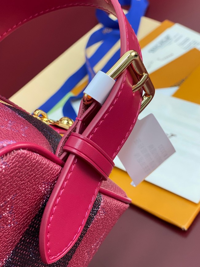 Louis Vuitton Locker Dopp Kit M25902 red
