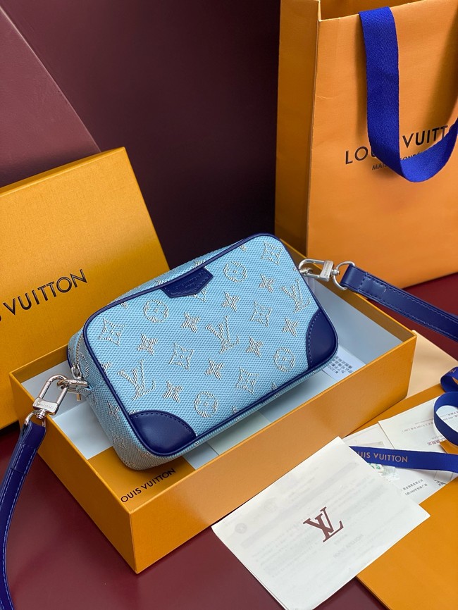Louis Vuitton Trocadero Wearable Wallet M14253 light blue