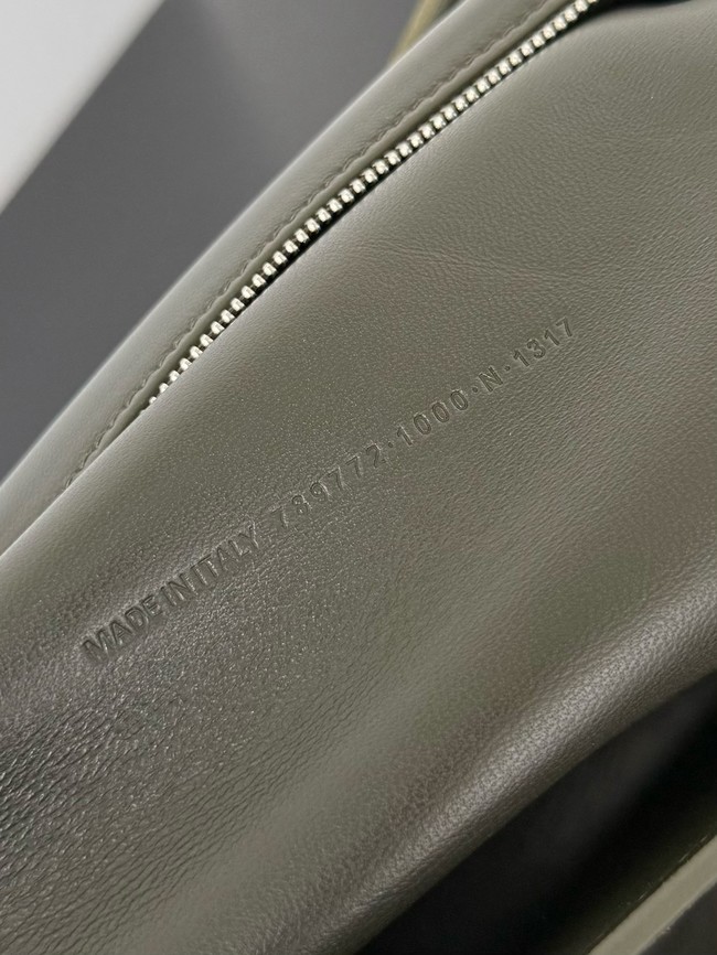Balenciaga Rodeo Handbag Large suede calfskin 795458 green