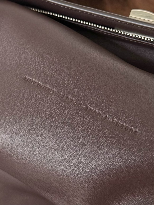 Balenciaga Rodeo Handbag Large suede calfskin 795459 Coffee
