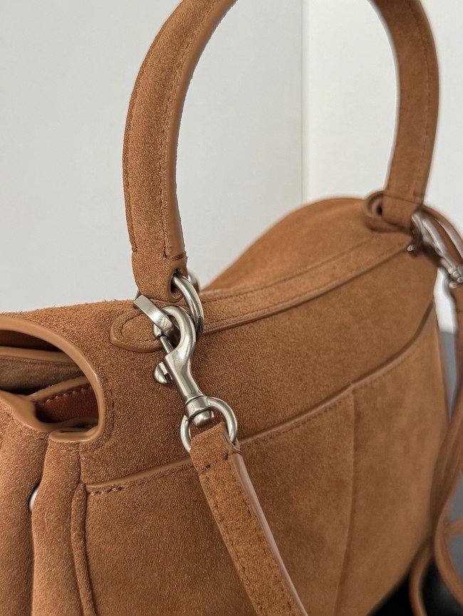 Balenciaga Rodeo Mini Handbag suede shoulder 795456 tan