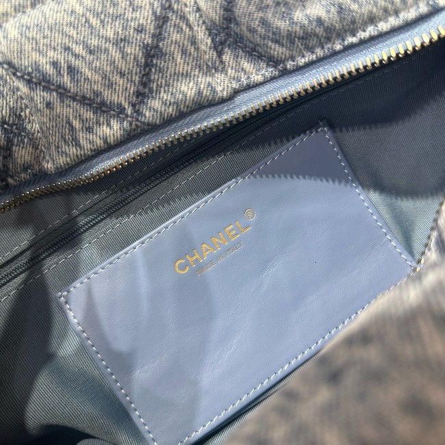 Chanel Denim Bow bag AS5851 blue