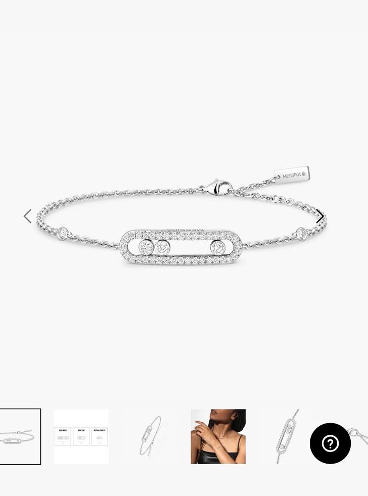 Messika Diamond Bracelet M63021 Move Silver