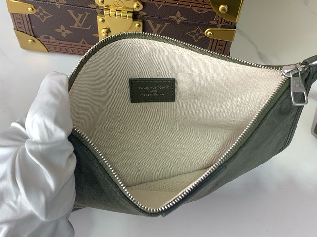 Louis Vuitton NEW All In M26745 dark green