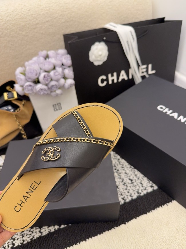 Chanel Calfskin Mules 69889-3