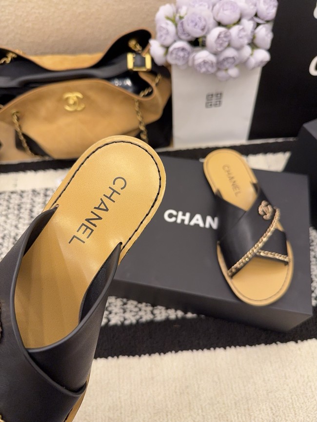 Chanel Calfskin Mules 69889-3