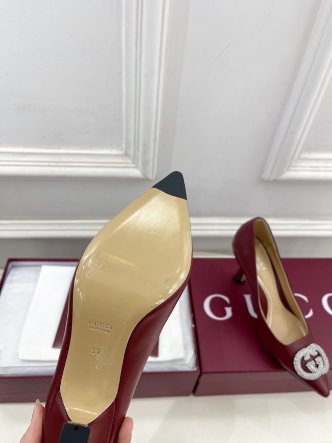 Gucci Womens pump with crystal Interlocking G 852995 -4