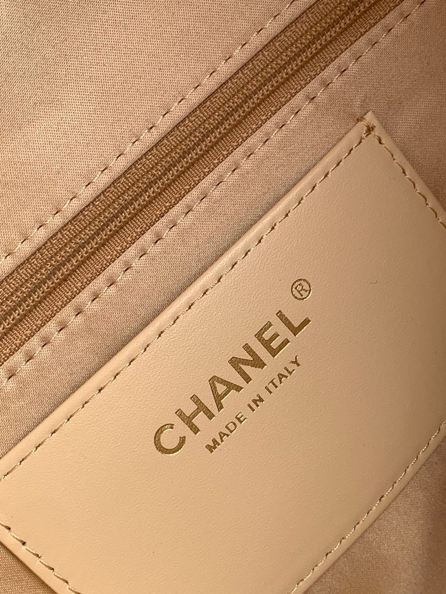 CHANEL Large Hobo Bag AS5967 Apricot