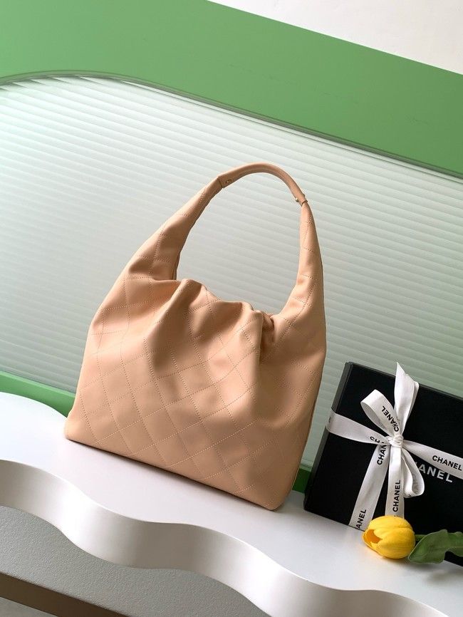 CHANEL Large Hobo Bag AS5967 Apricot