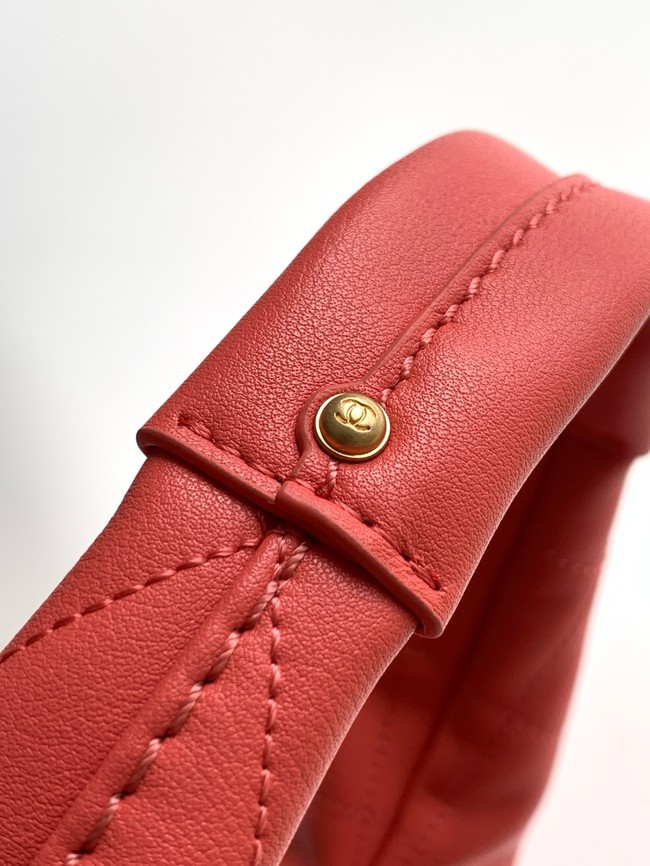 CHANEL Large Hobo Bag AS5967 red