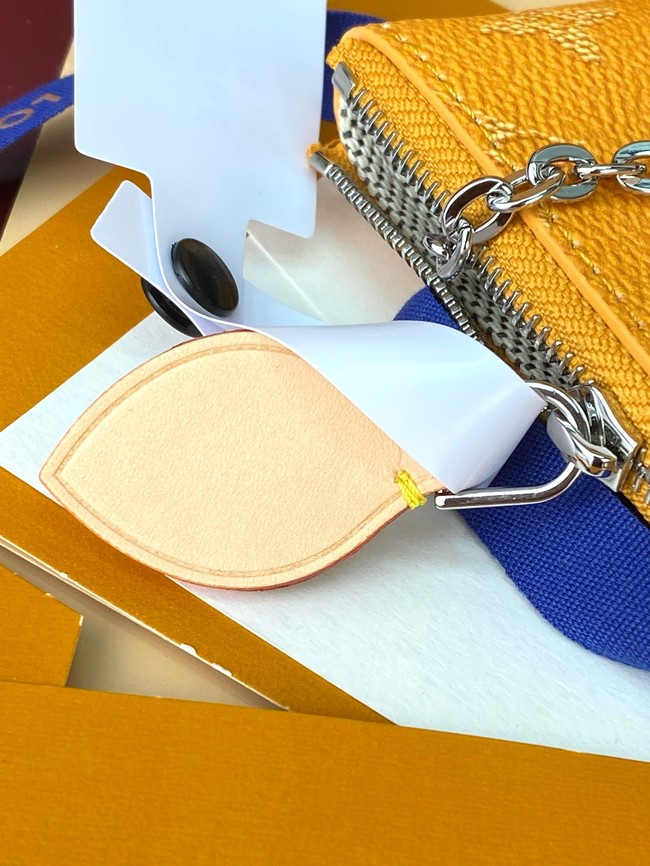 Louis Vuitton NEW Key Pouch S M27141 yellow