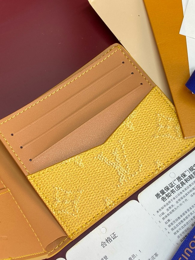 Louis Vuitton NEW Slender Wallet M26838 yellow