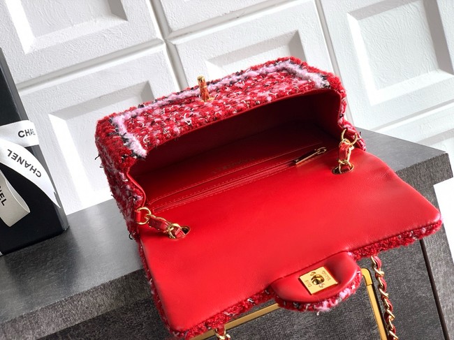 Chanel Mini Classic Handbag A69900 red