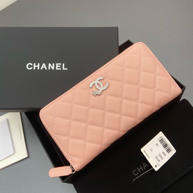 Chanel Classic Zipped Wallet 3726 pink