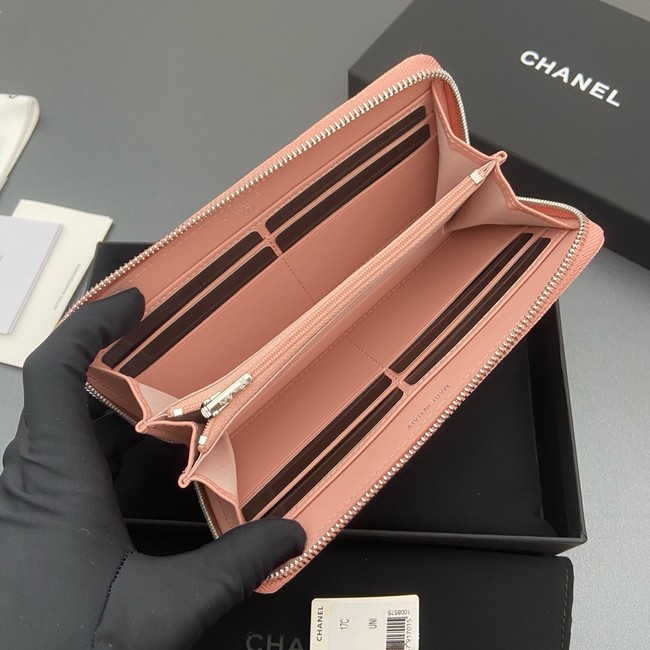 Chanel Classic Zipped Wallet 3726 pink