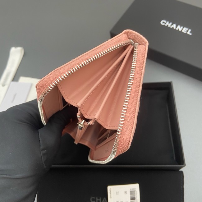 Chanel Classic Zipped Wallet 3726 pink