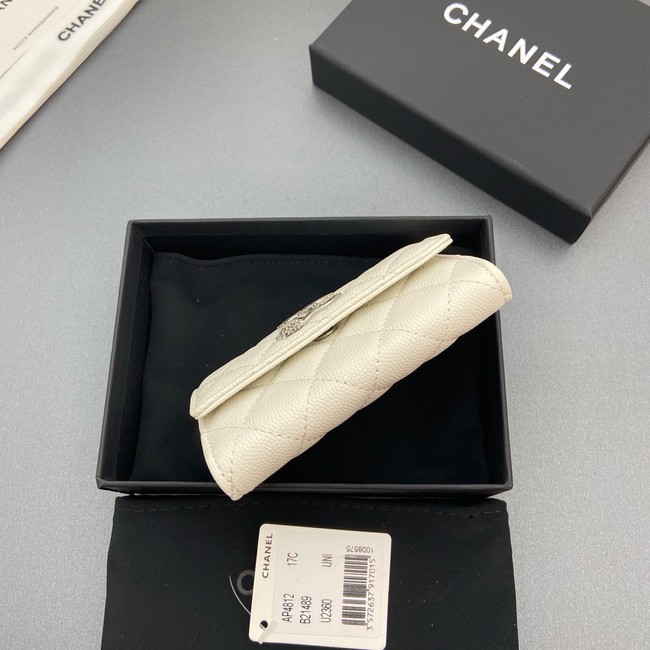 Chanel Flap Card Holder AP4812 Cream