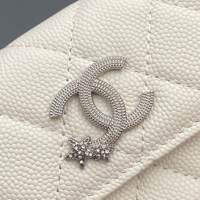Chanel Flap Card Holder AP4812 Cream