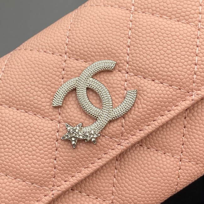 Chanel Flap Card Holder AP4812 pink